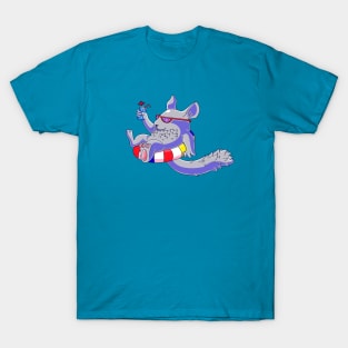 Chillin like a Chinchilla (No text) T-Shirt